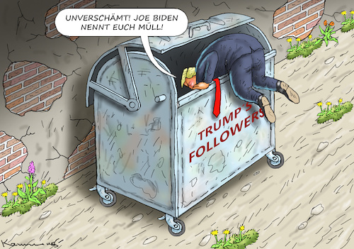 Cartoon: UNVERSCHÄMTER JOE (medium) by marian kamensky tagged trump,und,der,hurrikan,milton,us,wahlen,harris,halloween,unverschämter,joe,biden,trump,und,der,hurrikan,milton,us,wahlen,harris,halloween,unverschämter,joe,biden