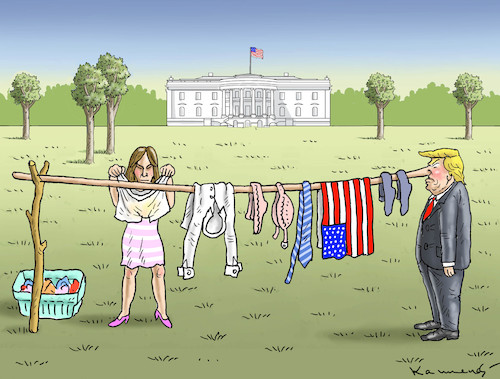 Cartoon: WARUM MELANIA UMZIEHT (medium) by marian kamensky tagged obama,trump,präsidentenwahlen,usa,baba,vanga,republikaner,inauguration,demokraten,fbi,james,comey,melania,wikileaks,faschismus,obama,trump,präsidentenwahlen,usa,baba,vanga,republikaner,inauguration,demokraten,fbi,james,comey,melania,wikileaks,faschismus