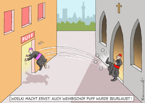 WEIHBISCHOF PUFF WURDE BEURLAUBT