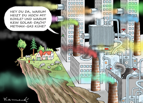 Cartoon: WELTKLIMABERICHT (medium) by marian kamensky tagged weltklimabericht,umwelt,überflutungen,weltklimabericht,umwelt,überflutungen