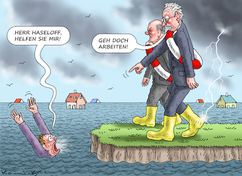 Cartoon: WUTHASELOFF (medium) by marian kamensky tagged überschwemmungen,scholz,merz,verfassungsgericht,haseloff,überschwemmungen,scholz,merz,verfassungsgericht,haseloff