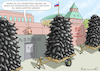 Cartoon: 80 JAHRE KRIEGSENDE IN MOSKAU (small) by marian kamensky tagged 80,jahre,kriegsende,in,moskau