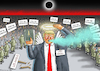 Cartoon: AMERICA WILL NEVER BE GREAT! (small) by marian kamensky tagged musk,trump,zuckerberg,bezos,felon,and,elon,in,panama,zölle,diktator,selenskyj,putin,ukraine,usa,tesla,doge