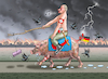 Cartoon: BRUDERHILFE (small) by marian kamensky tagged afd,putin,bruderhilfe,geldzahlungen,nazis
