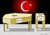 Cartoon: ERDOWAHNS REFEREN DUMM (small) by marian kamensky tagged cumhuriyet,erdogan,cavusoglu,referendum,pressefreiheit,türkei,denit,yücel