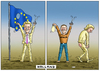 Cartoon: EU Wahlen in Holland (small) by marian kamensky tagged eu,wahlen,rechtsparteien,marie,le,pen,strache,geerd,wilder