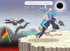 Cartoon: FASCHIST HÖCKE DROHT DEM VS (small) by marian kamensky tagged faschist,höcke,droht,dem,verfassungsschutz,afd