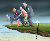 Cartoon: FASCHISTENORGIE (small) by marian kamensky tagged musk,trump,zuckerberg,bezos,felon,and,elon,in,panama,zölle,diktator,selenskyj,putin,ukraine,usa