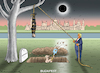 Cartoon: HALLOWEEN IN BUDAPEST (small) by marian kamensky tagged halloween,in,budapest,trump,putin,orban