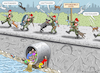 Cartoon: HUNDE UND KATZEN GEGEN LÜGENARME (small) by marian kamensky tagged tv,duell,harris,vs,trump,abc,börse,nach,dem,will,nicht,das,zweite,haitianer,genozid