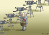 Cartoon: KACZYNSKI MACHT ERNST (small) by marian kamensky tagged polen,faschismus,rassismus,pis,justitia,nationalismus,kazyinski,szydlo