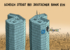 Cartoon: Milliarden Scheich von Katar (small) by marian kamensky tagged scheich von kater enstieg bei deutschen bank