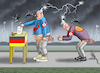 Cartoon: MUSK EMPFEHLT AFD (small) by marian kamensky tagged musk,empfehlt,afd