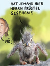 Cartoon: Nordfriesischer Terrorvogel (small) by marian kamensky tagged humor