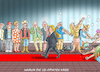 Cartoon: OHNE HEROIN NICHT MACHBAR (small) by marian kamensky tagged obama trump präsidentenwahlen usa baba vanga republikaner inauguration demokraten opioid krise wikileaks faschismus