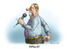 Cartoon: Popullist (small) by marian kamensky tagged eu,wahlen,rechtsparteien,marie,le,pen,strache,geerd,wilder