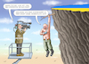 Cartoon: PUTINS TV-REDE AN DIE NATION (small) by marian kamensky tagged putins,tv,rede,an,die,nation
