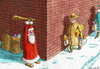 Cartoon: Santa Klau (small) by marian kamensky tagged santa,klaus,weihnachten,christkind,feiertage