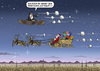 Cartoon: Santa über den Iran (small) by marian kamensky tagged santa,claus,iran,terrorismus,mullahs,al,khaida,taliban,islam,christentum,intolleranz