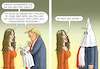 Cartoon: STABILER GENIE TRUMP IN EL PASO (small) by marian kamensky tagged brexit,theresa,may,england,eu,schottland,weicher,wahlen,boris,johnson,nigel,farage,ostern,seidenstrasse,xi,jinping,referendum,trump,monsanto,bayer,glyphosa,strafzölle,el,paso