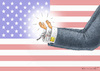 Cartoon: Trumps Rede zur Nation (small) by marian kamensky tagged obama,trump,präsidentenwahlen,usa,baba,vanga,republikaner,inauguration,demokraten,wikileaks,trumps,rede,zur,nation,faschismus