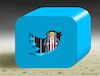 Cartoon: TWITTLER BOX (small) by marian kamensky tagged obama trump präsidentenwahlen usa baba vanga republikaner inauguration demokraten wikileaks faschismus