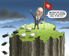 Cartoon: Ueli Maurer (small) by marian kamensky tagged ueli,maurer,schweizer,verteidigungsminister