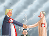 Cartoon: UKRAINE FRIEDENSGESPRÄCHE (small) by marian kamensky tagged musk,trump,zuckerberg,bezos,felon,and,elon,in,panama,inauguratin,ukraine,friedensgespräche