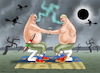 UKRAINEHASSER ORBAN UNDFICO (small) Cartoon: UKRAINEHASSER ORBAN UNDFICO (small) by marian kamensky tagged ukrainehasser,orban,fico