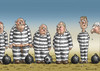 Cartoon: Ulis JVA Anpfiff (small) by marian kamensky tagged uli,hoeness,fc,bayern,steuerbtrug,menschenhandel,jva,antritt