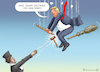 Cartoon: UNZUFRIEDENER TRUMP (small) by marian kamensky tagged trumps,präsidentschaft,2024