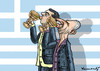 Cartoon: ZWEI MAL SOKRATES (small) by marian kamensky tagged alexis,tsipras,griechenland,rettungsschirm,eu,griechowestern