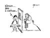 Cartoon: The Ultimate Confession (small) by Thommy tagged pope,church,child,abuse