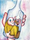 Cartoon: Bottle (small) by Krzyskow tagged cartoon,nature,character,comic,designfrau,girl,illustration,line,love,man,mann,music,politics,sex,sport,tiere