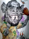 Cartoon: Ronaldo Nazario (small) by RoyCaricaturas tagged ronaldo,brazil,soccer,football