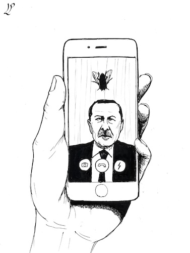Cartoon: 15 July 2016 Putsch in Turkey (medium) by paolo lombardi tagged turkey