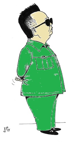 Cartoon: Kim Jong (medium) by paolo lombardi tagged korea,dictator