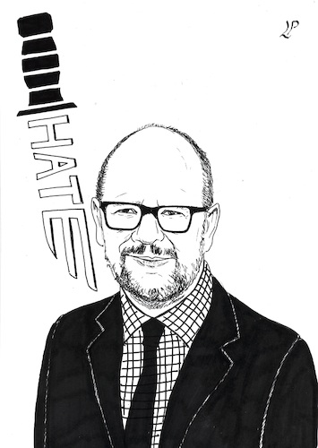 Cartoon: Pawel Adamowicz (medium) by paolo lombardi tagged poland,europe