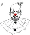 Cartoon: a new Italian clown (small) by paolo lombardi tagged italy,politics,satire,cartoon,election,berlusconi,grillo