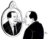Cartoon: Fierezza (small) by paolo lombardi tagged italy,berlusconi,politics