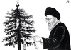 Cartoon: Iranian Christmas tree (small) by paolo lombardi tagged iran,democracy