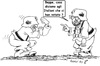 Cartoon: Messaggio per gli elettori (small) by paolo lombardi tagged italy,grillo,crimi