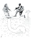 Cartoon: Tunnel of love (small) by paolo lombardi tagged gaza,israel,war,peace,hamas