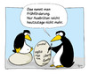 Cartoon: Frühförderung (small) by Mergel tagged pinguin,ei,brüten,frühförderung,erziehung,nachwuchs