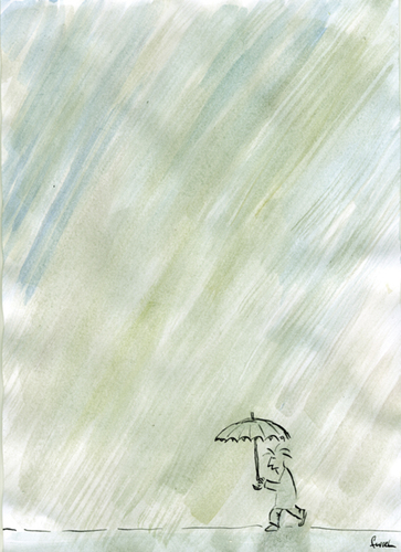 Cartoon: 15 Kinds of Rain (medium) by fussel tagged list,parents,rain