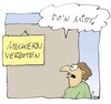 Cartoon: Meckern verboten (small) by fussel tagged verbot,verboten,meckern,mist,dilema