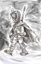 Cartoon: GENERAL INVIERNO (small) by PEPE GONZALEZ tagged napoleon guerra war french frances francia france soldier rusia