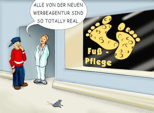 Cartoon: Synästhesie (medium) by SoRei tagged fußpflege,käsefuß,grafikdesign,pr,promo,signet,markenzeichen,typografie,werbeagentur,fullserviceagentur,beschilderung,schaufenster,logo,reduktion,weniger,ist,mehr,zu,viel,information,fail,profi,beratung,zielgruppenkenntnis,business,bildsprache,ansprechen,werbebotschaft,alleinstellungsmerkmal,olfaktorisch,wahrnehmung,visuell,vornehme,zurückhaltung,fußpflege,käsefuß,grafikdesign,pr,promo,signet,markenzeichen,typografie,werbeagentur,fullserviceagentur,beschilderung,schaufenster,logo,reduktion,weniger,ist,mehr,zu,viel,information,fail,profi,beratung,zielgruppenkenntnis,business,bildsprache,ansprechen,werbebotschaft,alleinstellungsmerkmal,olfaktorisch,wahrnehmung,visuell,vornehme,zurückhaltung