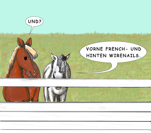 Cartoon: Artist (medium) by SoRei tagged pferde,ponys,einhorn,koppel,weide,gatter,zaun,weidezaun,schmied,hufschmied,mobil,mobiler,service,eisen,hufeisen,beschlag,beschlagen,huf,feile,raspel,schmieden,feuer,kfz,transporter,kastenwagen,schürze,lederschürze,hausbesuch,pediküre,maniküre,french,wire,pferde,pony,ponys,einhorn,einhörner,koppel,weide,gatter,zaun,weidezaun,schmied,hufschmied,mobil,mobiler,service,ange,eisen,hufeisen,beschlag,beschlagen,huf,feile,raspel,schmieden,feuer,kfz,transporter,kastenwagen,schürze,lederschürze,hausbesuch,pediküre,maniküre,nail,naildesign,naildesigner,nailartist,nailart,fashion,kosmetik,trend,wirenails,handwerk,kunsthandwerk,werkzeug,besteck,garnitur,grobmotorik,feinmotorik,begrüßung,kommunikation,geringschätzen,abwerten,herabsetzen,diskreditieren,schmähen,in,verruf,bringen,dienstleistung,dienstleister,ambulant,lokal,mann,derb,grobian,grob,fabelwesen,fabeltier,sehnsucht,märchen,fantasy,roman,literatur,kindertraum,spielzeug,zauber,zauberhaft,kitsch,kitschig