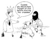 Cartoon: Obama blames Christians (small) by Joebrowntoons tagged obamacartoon,politicalcartoonobamafunny,terrorismcartoon